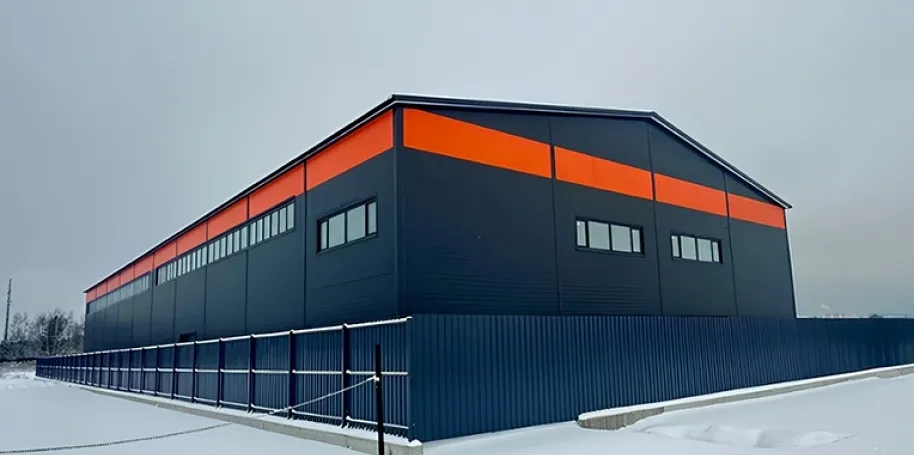 Строительство производственного предприятия 24х60 м