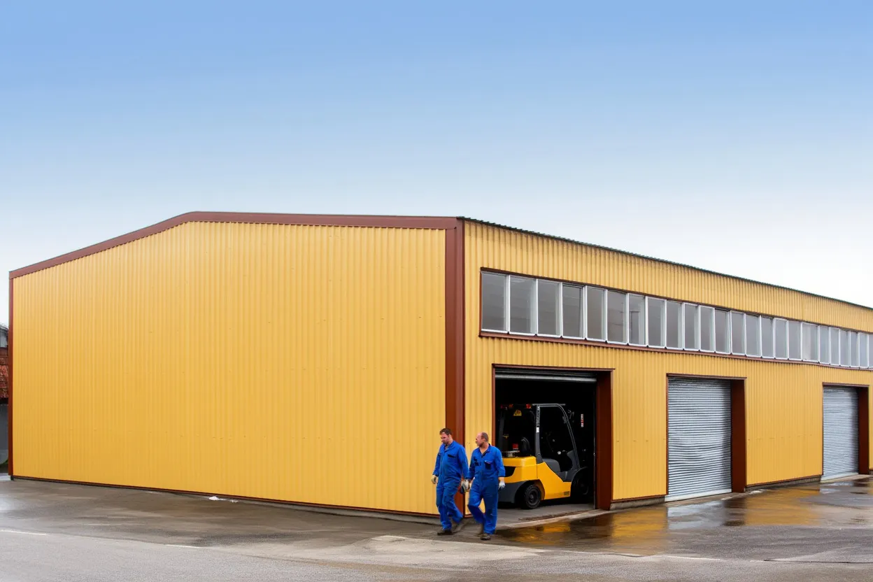 Автосервис для спецтехники 15х36 м